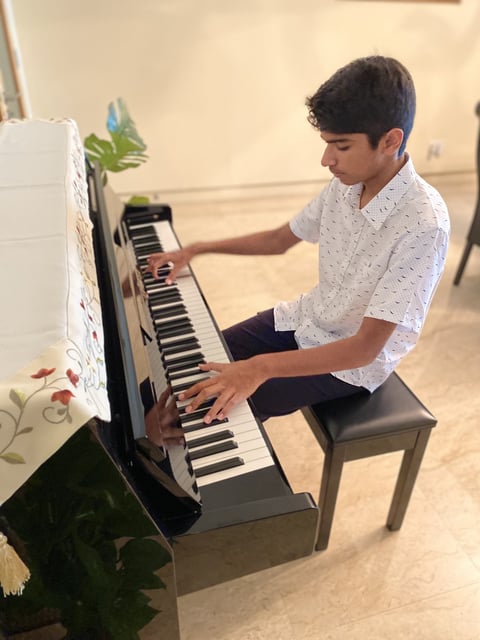 Distinction at Grade 8 Piano for Dheeraj🎹👏