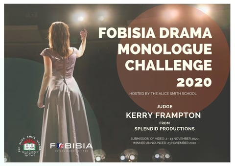FOBISIA Drama Online Monologue Challenge